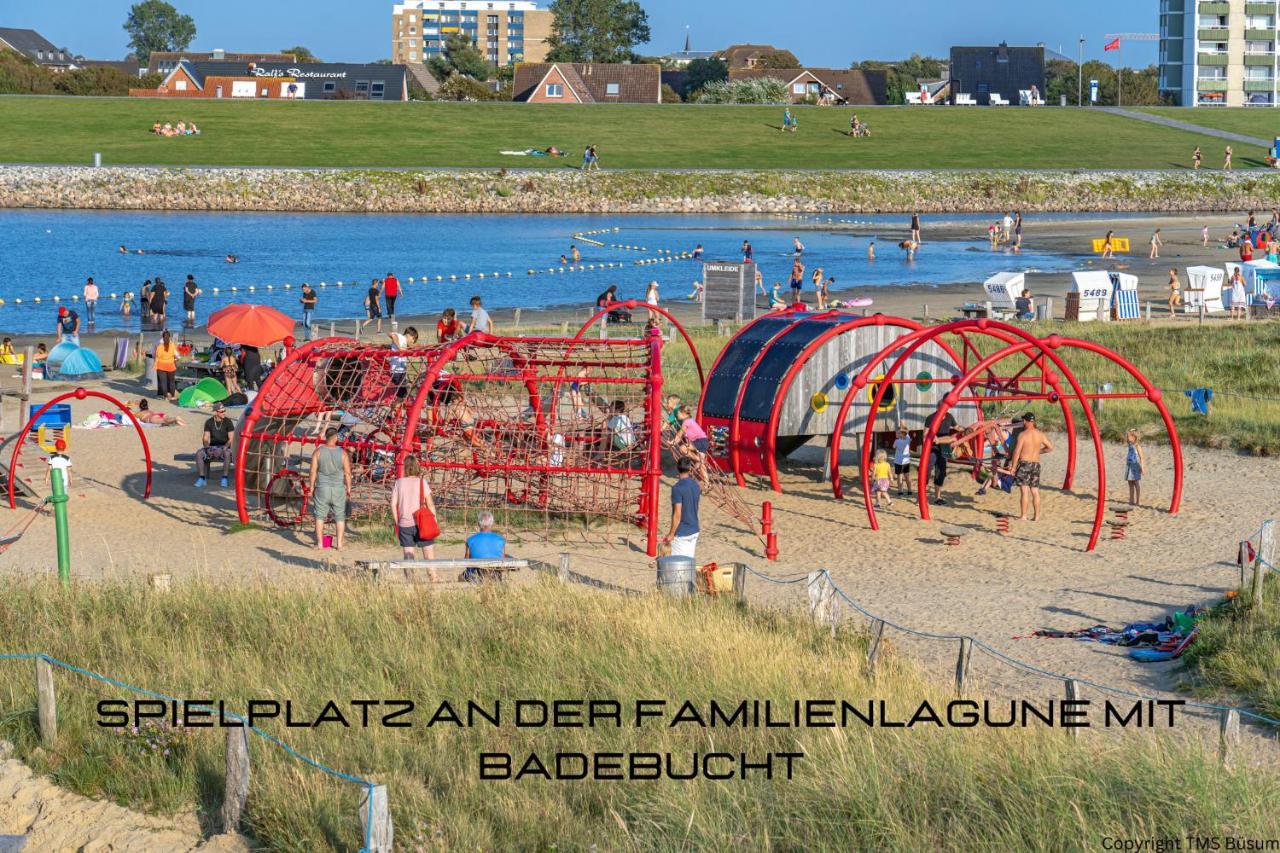 Grosszuegige Ferienwohnung Mit Terrasse Büsum Exteriör bild
